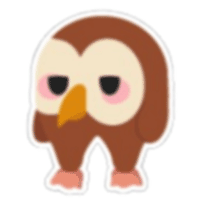 Wet Owl Sticker