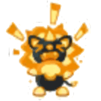Blazing Lion Animated Sticker