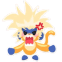 Super Saru Animated Sticker