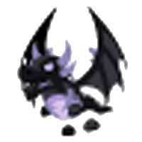 Shadow Dragon Animated Sticker