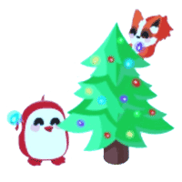 Tree Decorating Animated Sticker